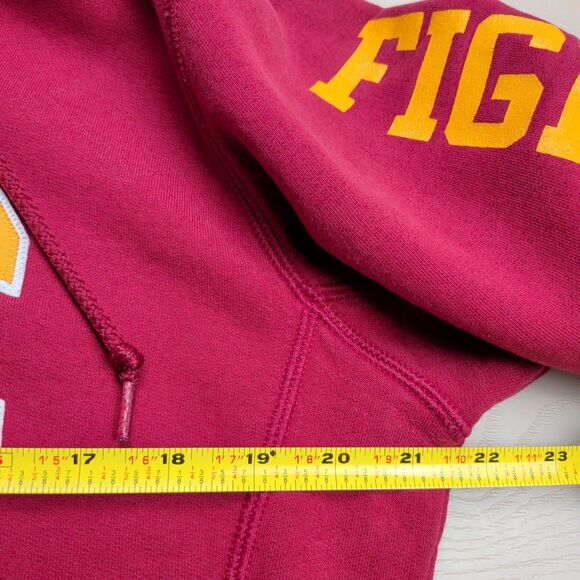 USC Trojans Hoodie Womens Large Russell Embroidered Applique Full Zip Fight On! - Picture 5 of 9